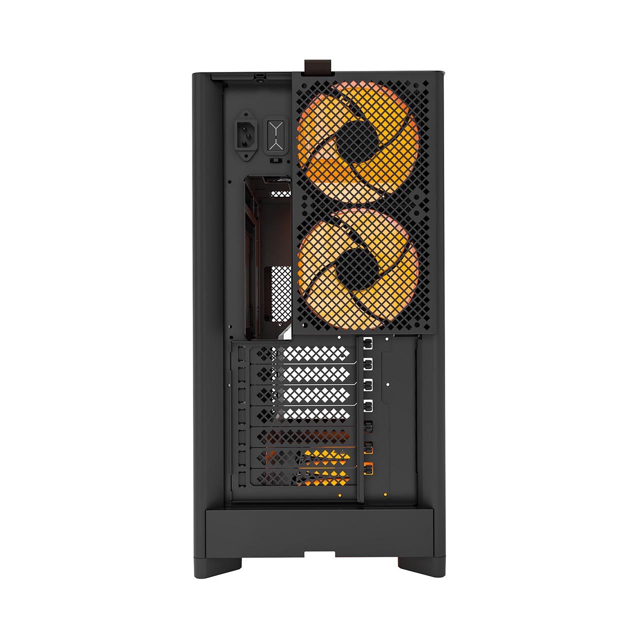 RX 9070 XT, AMD Ryzen 7 7800X3D, 32GB DDR5, Montech HS02 Pro Black – Obrázok 3