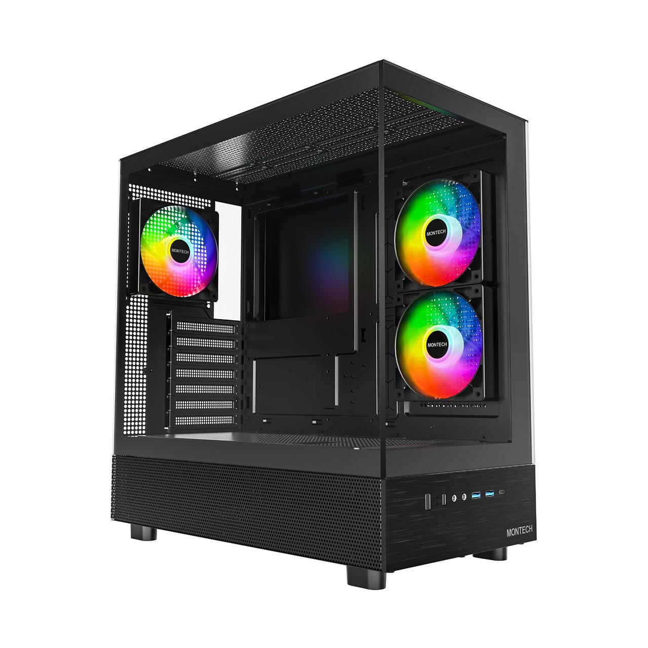 RTX 5060, AMD Ryzen 5 7600X, 16GB DDR5, Montech XR RGB Black